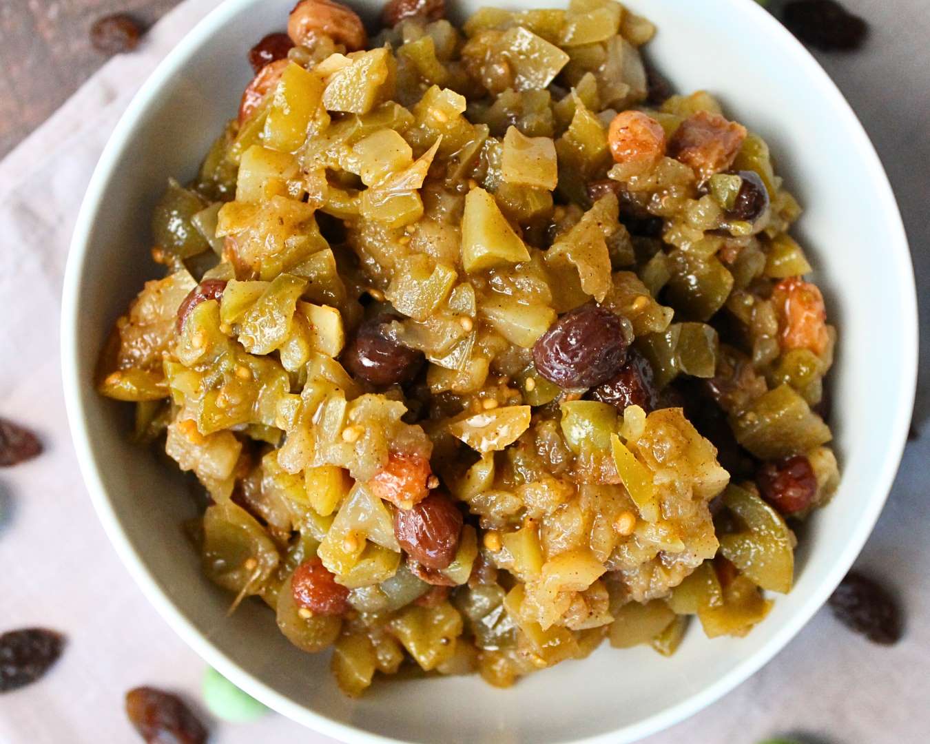 gruene-tomaten-kuchen-fuellung Kuchenfuellung-mit-rosinen