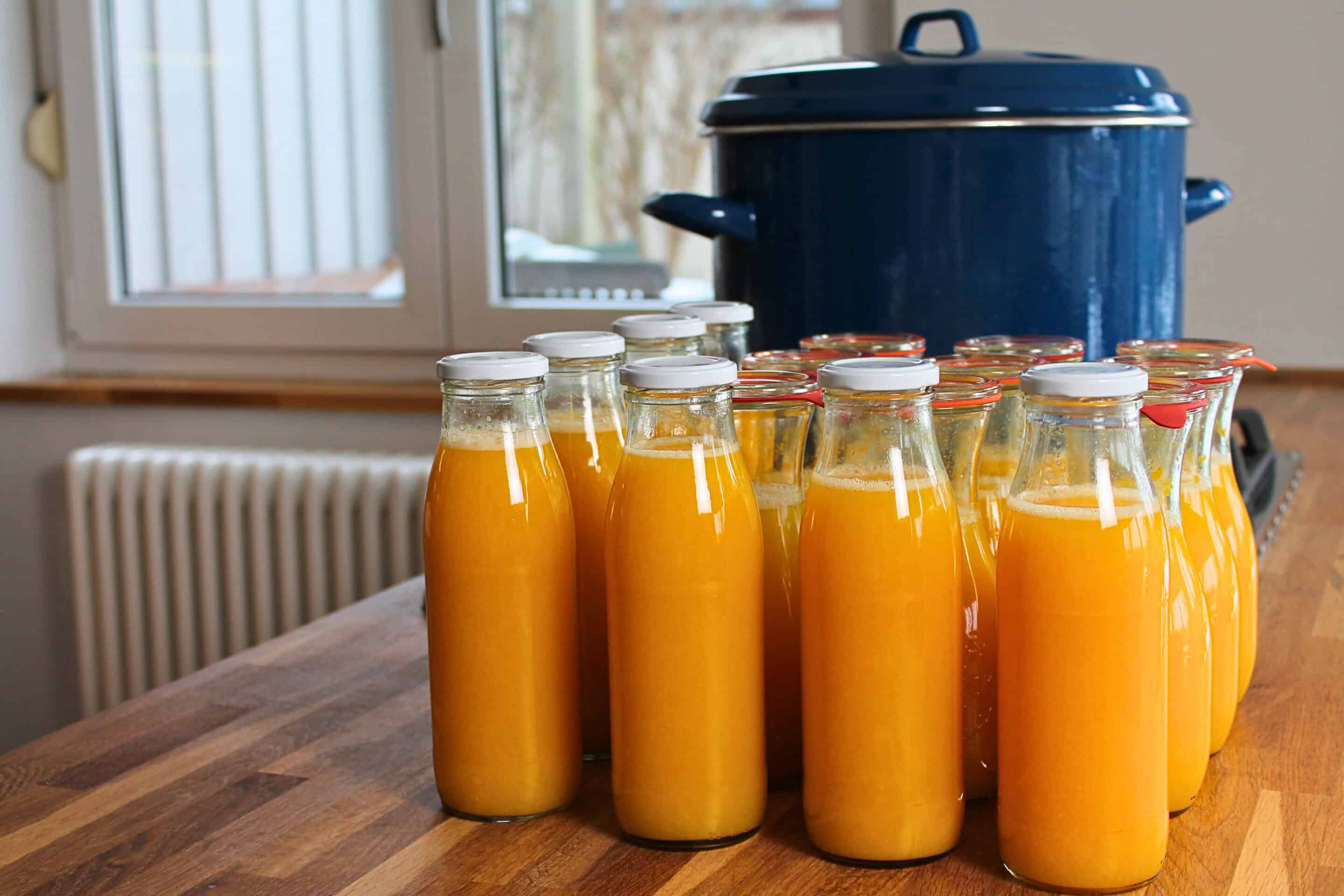 orangen­saft-einkochen-wasserbad-topf-flaschen.jpg